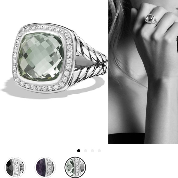 David Yurman Jewelry - David Yurman Albion ring with prasiolite stone 6